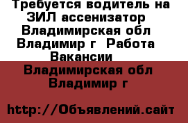 Требуется водитель на ЗИЛ ассенизатор - Владимирская обл., Владимир г. Работа » Вакансии   . Владимирская обл.,Владимир г.